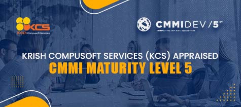 Krish Compusoft Services (KCS) rated at (CMMI)® Maturity Level 5
