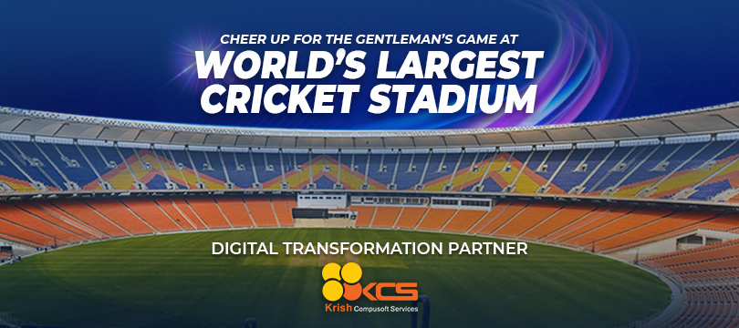We are the Proud Digital Transformation Partner of World’s Largest Cricket Stadium We are the Proud Digital Transformation Partner of World’s Largest Cricket Stadium